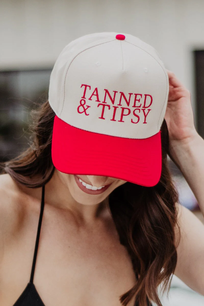 Tanned & Tipsy Vintage Hat - Image 5