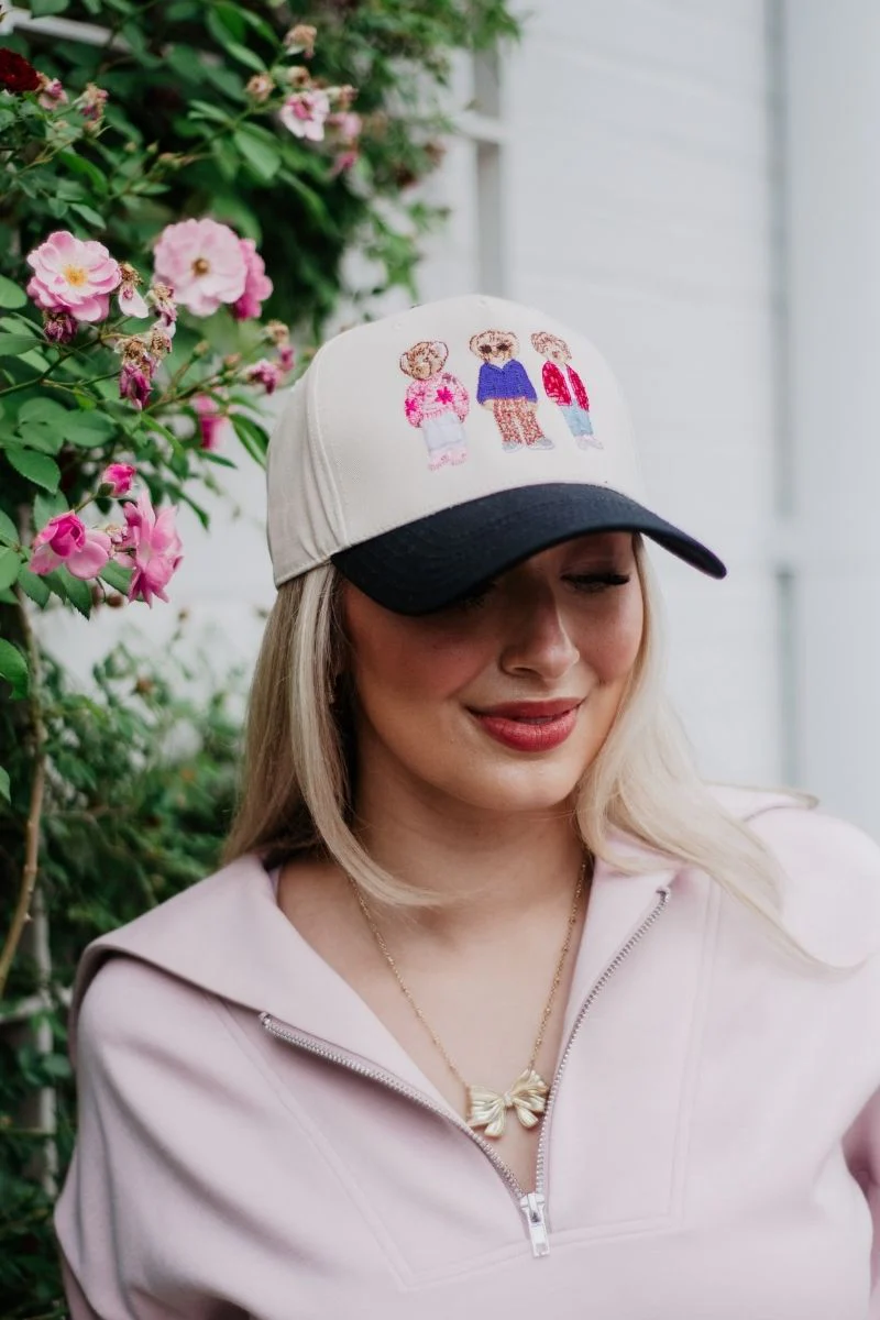 Teddy Bears Vintage Trucker Hat - Image 6