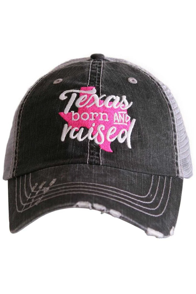 Texas Born and Raised Women's Trucker Hat - Image 2