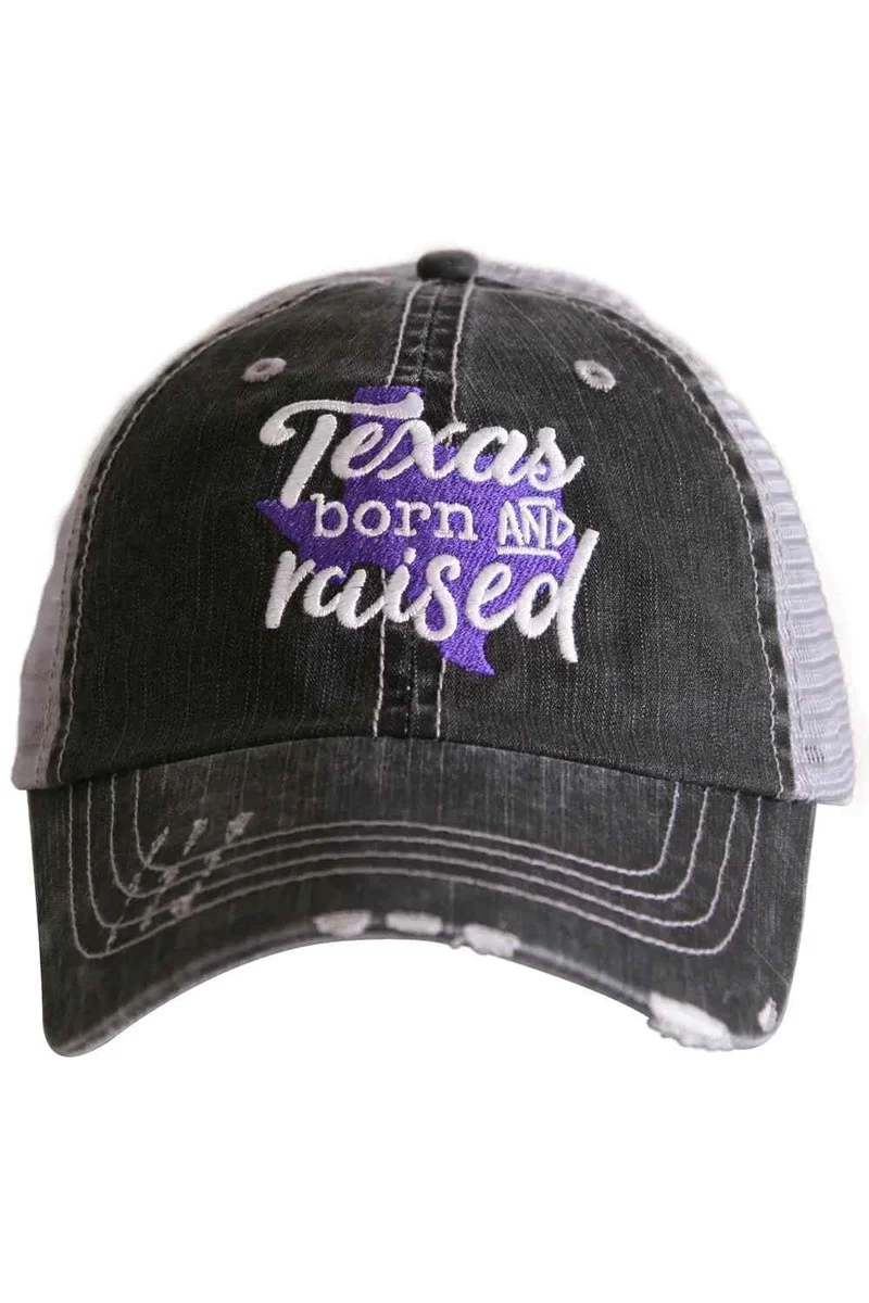 Texas Born and Raised Women's Trucker Hat - Image 3