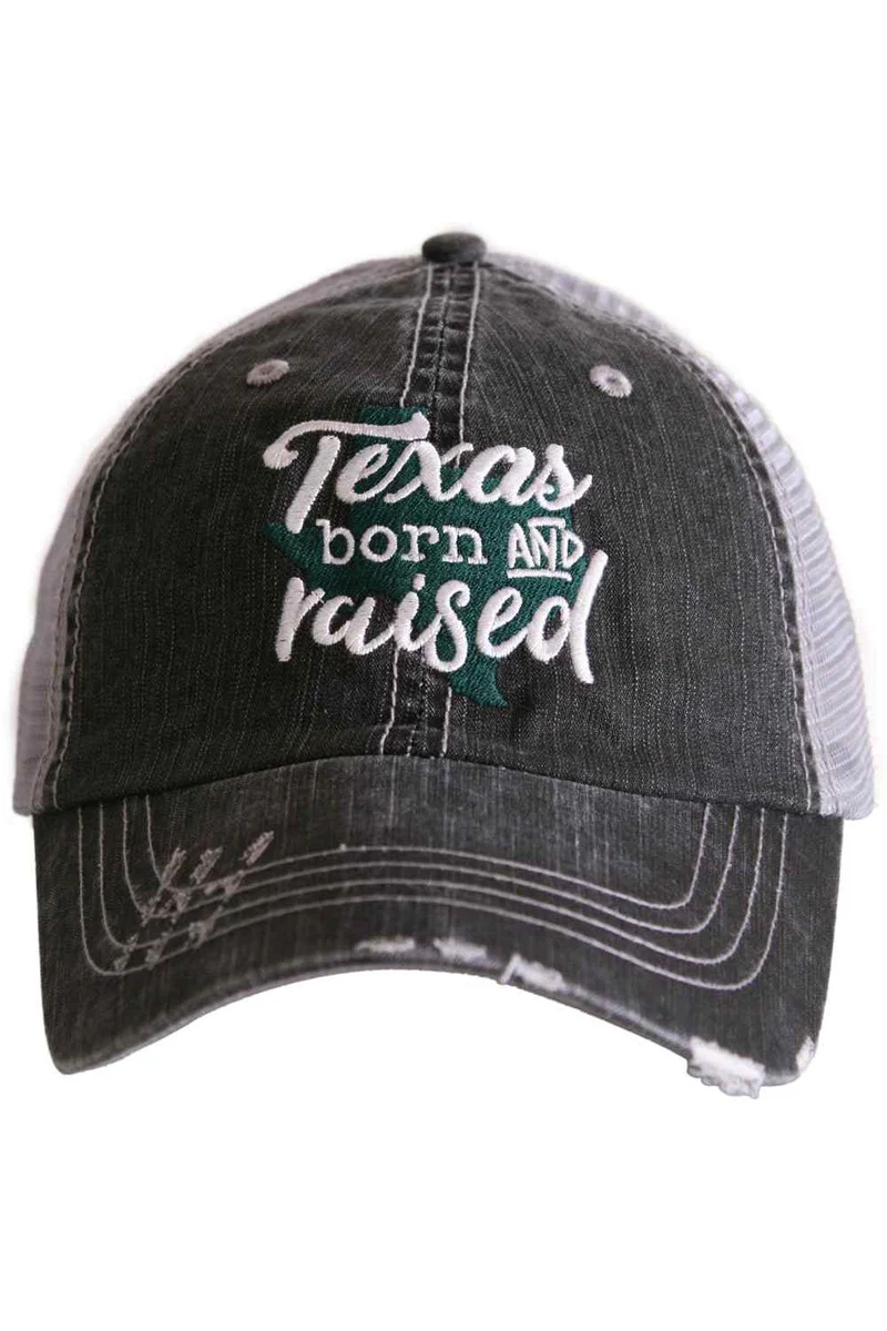 Texas Born and Raised Women's Trucker Hat - Image 4