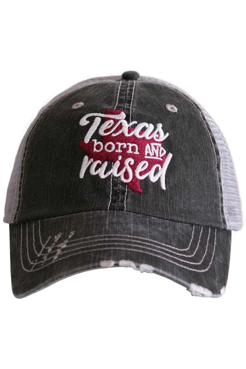 Texas Born and Raised Women's Trucker Hat - Image 5