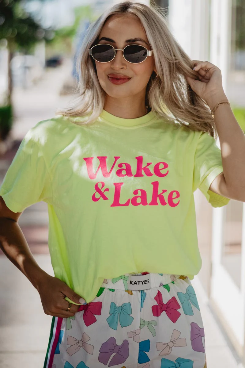 Wake & Lake Women's Tee - Image 2