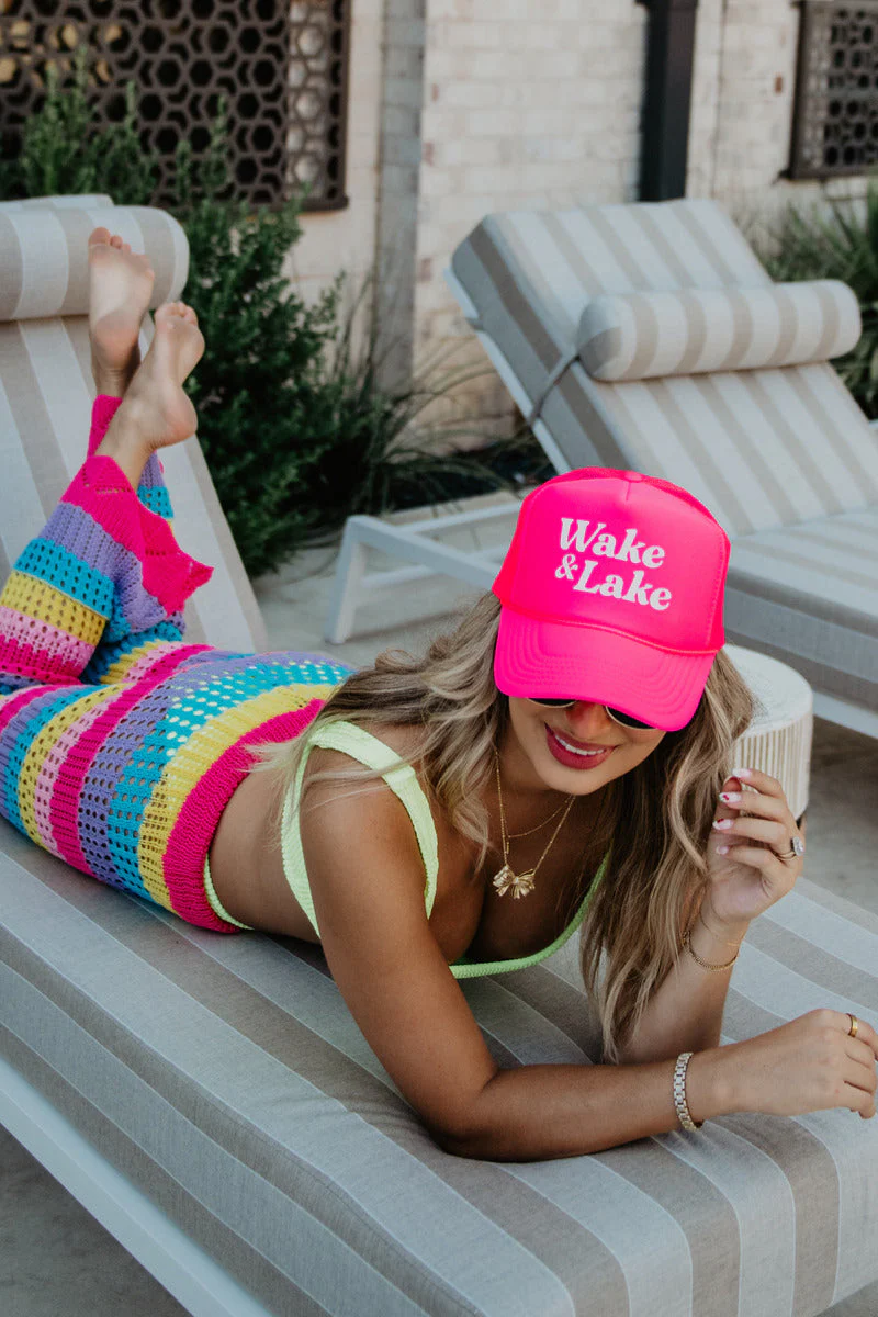 Wake & Lake Foam Hats - Image 3