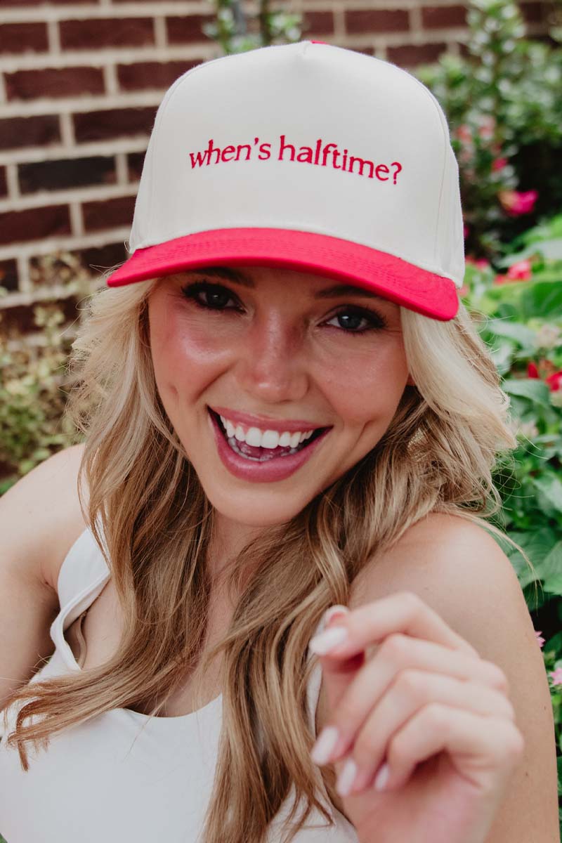 When's Halftime? Two-Toned Vintage Hat - Image 6