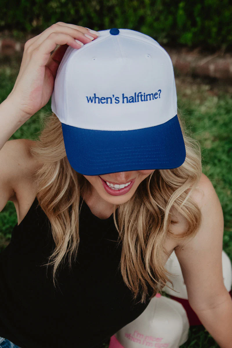 When's Halftime? Two-Toned Vintage Hat - Image 7