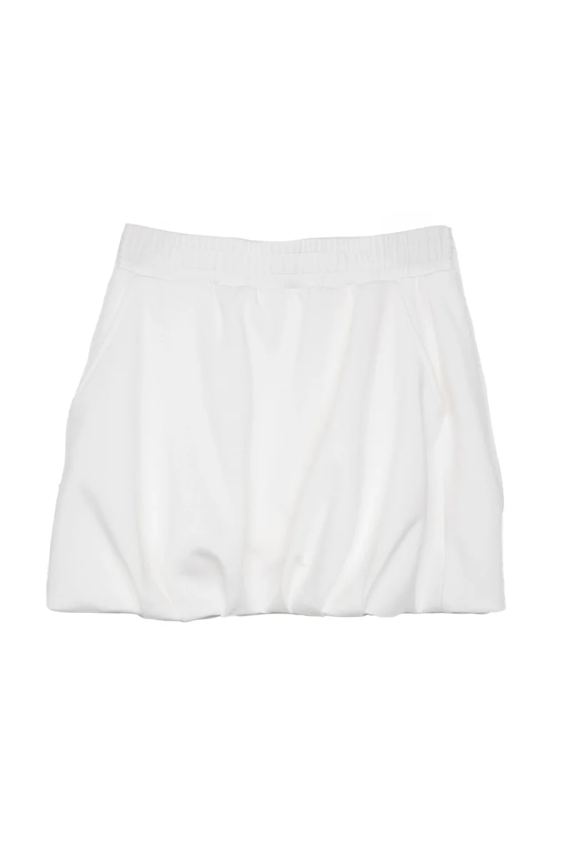 White Bubble Skirt - Image 5