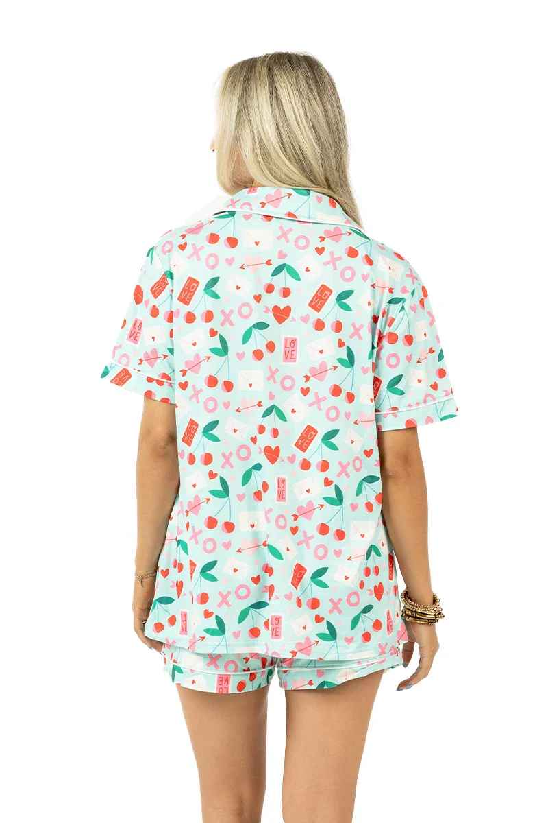 XO Cherries Valentine's Day Pajamas - Image 10