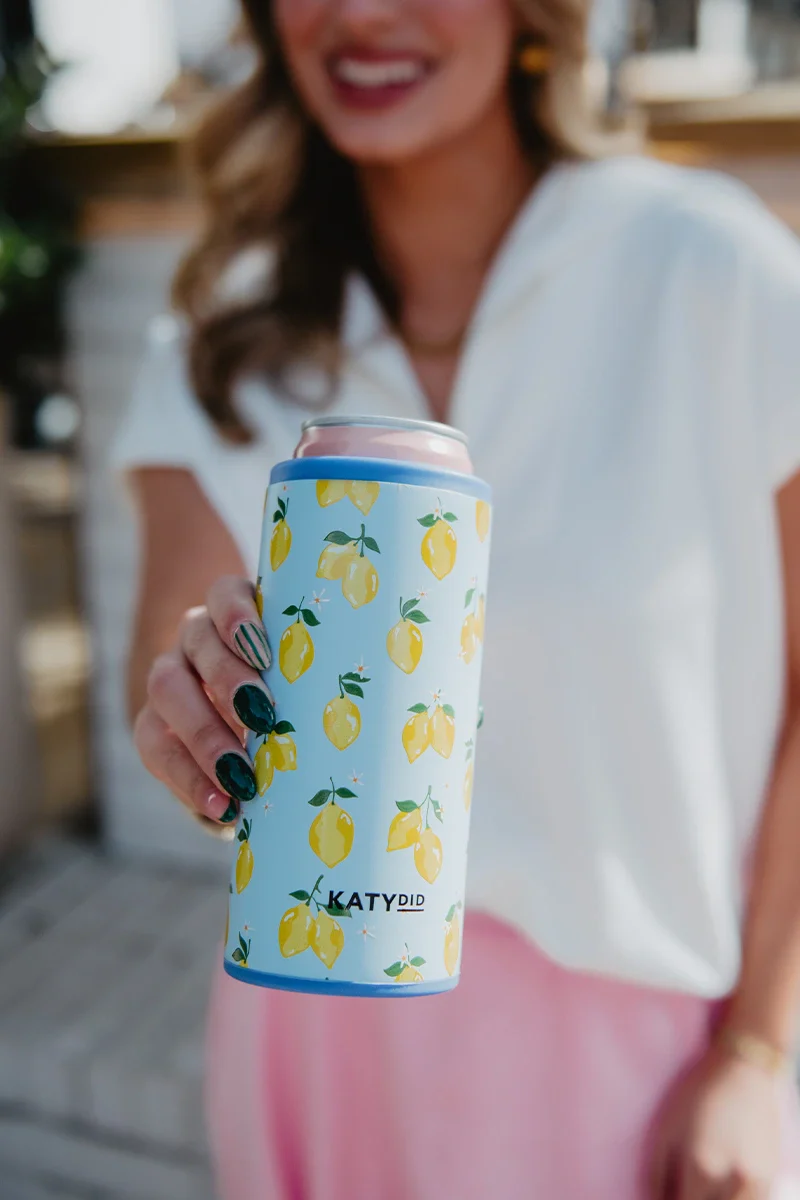 Zesty Lemons Slim Can Cooler - Image 2